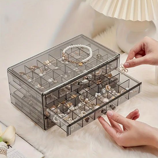 Boite à bijoux | Élégance Multicompartiments - Design Rêver