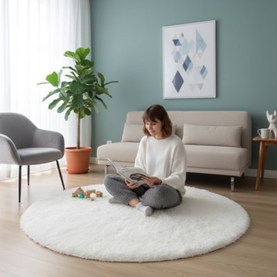 Tapis rond salon | Design Moderne - Design RĂȘver