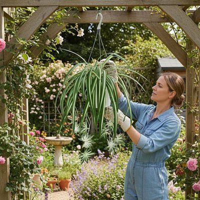 Plante artificielle tombante | Verdure Luxuriante - Design Rêver