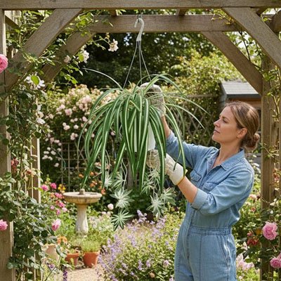 Plante artificielle tombante