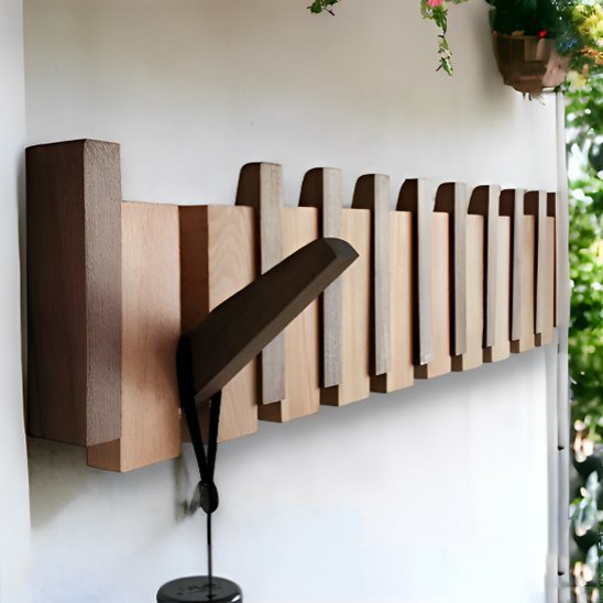 Porte manteau bois | Élégant et Robuste - Design Rêver