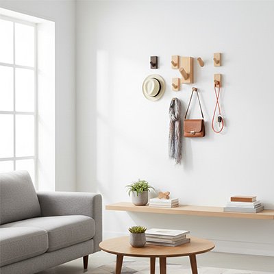 Porte manteau bois | Élégant et Robuste - Design Rêver