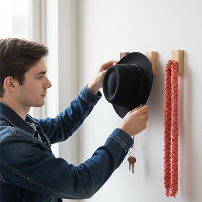 Porte manteau bois | Élégant et Robuste - Design Rêver