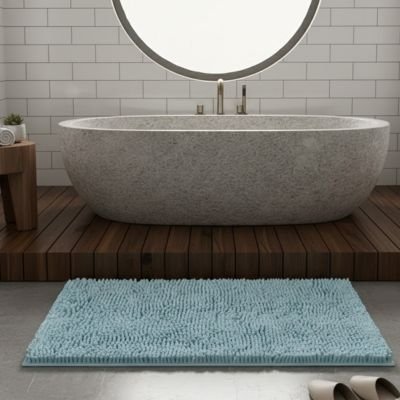 Tapis de bain | Ultra - absorbant Antidérapant - Design Rêver